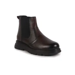 FAUSTO Men's Cherry Chelsea Boots image 3