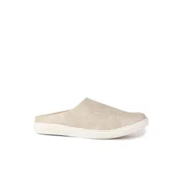 FAUSTO Men's Cream Mule Shoes-picture-25