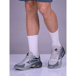 Fausto Men's Grey Casual Sneakers-picture-25