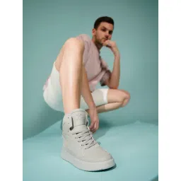 FAUSTO Men's Grey Casual Sneakers-picture-19