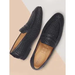 Fausto Men's Navy Casual Loafers-image-2