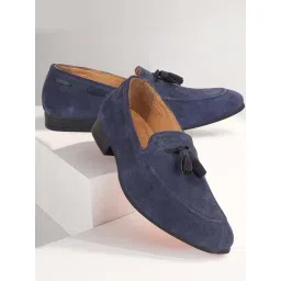 Fausto Men's Navy Casual Mocassins-image-22