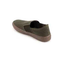 Fausto Men's Olive Casual Loafers image 5