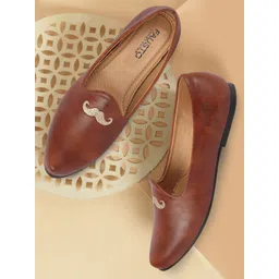 FAUSTO Men's Slip-On Mojaris-picture-11