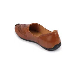 Fausto Men's Tan Casual Juttis image 5