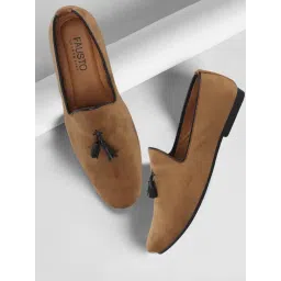 Fausto Men's Tan Casual Mocassins-picture-26