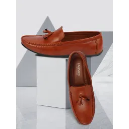 Fausto Men's Tan Casual Mocassins-picture-39