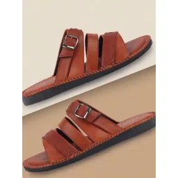 Fausto Men's Tan Casual Sandals-picture-22