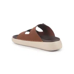 FAUSTO Men's Tan Casual Sandals image 4