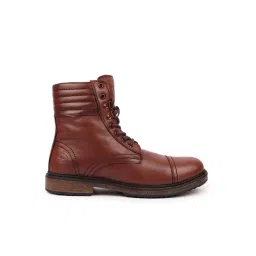 Fausto Men's Tan Derby Boots-picture-25