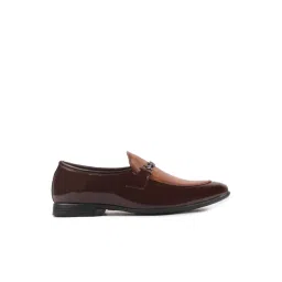 FAUSTO Men's Tan Formal Loafers-picture-19