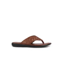 FAUSTO Men's Tan Thong Sandals-picture-37