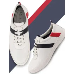 Fausto Men's White Casual Sneakers-picture-29