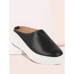 FAUSTO Women Contrast Sole Lightweight Clogs-picture-23