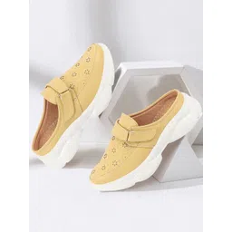 FAUSTO Women Laser Cut Lightweight Clogs-picture-17