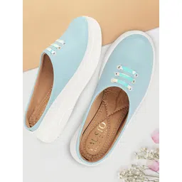 FAUSTO Women Lightweight Comfort Insole Contrast Sole Clogs-picture-13