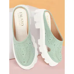 FAUSTO Women Printed Lightweight Mule Sneakers-picture-17