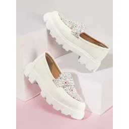 FAUSTO Women Printed Loafers-picture-42