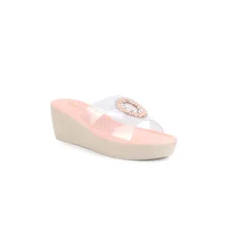 FAUSTO Women Printed Open Toe Wedge Sandals-picture-34