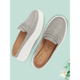 FAUSTO Women PU Slip-On Sneakers-picture-34