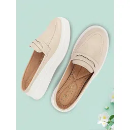 FAUSTO Women Round Toe Lightweight Slip-On Sneakers-picture-12
