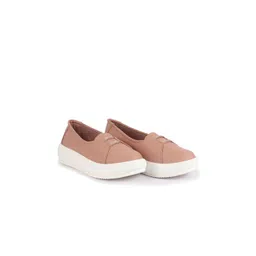 FAUSTO Women Textured PU Loafers-picture-40