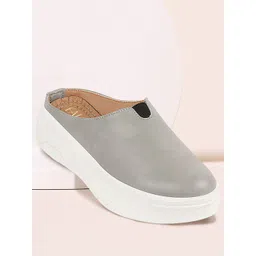 FAUSTO Women Woven Design PU Slip-On Sneakers-picture-41