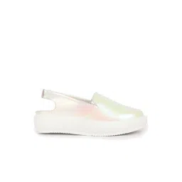 Fausto Women's Glossy White Sling Back Sandals-picture-25