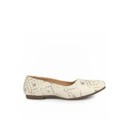 Fausto Women's White & Brown Casual Loafers-picture-22