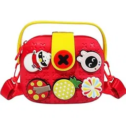 Favorful Wonders Kids Cartoon Crossbody Sling Bag, Mini Purse with Cute Animal Designs, Adjustable Strap (Mix Colors)-picture-34