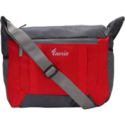 favria Red, Grey Men & Women Sling Bag - Extra Large Men & Women Travel-picture-24