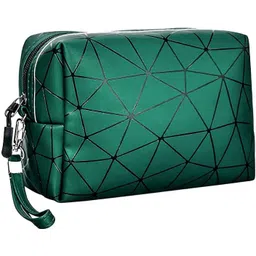 favria Women Green Cosmetic Bag-picture-14