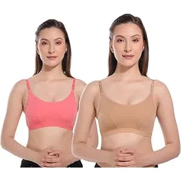 fazter Pack of 2 Women Non-Padded Sports Bra-picture-52