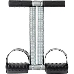 fazzul Tummy Trimmer For Men Women Waist Trimming Bicep Double Stainless Steel Spring Heavy Duty Home Gym Workout (Black Color)-picture-28