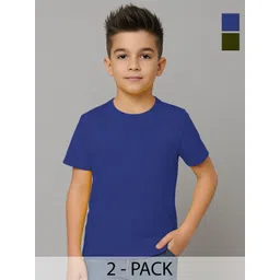 FBAR Boys Pack Of 2 Cotton T-shirts-picture-53