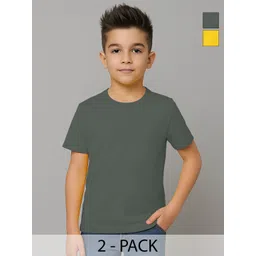 FBAR Boys Pack Of 2 Cotton T-shirts-picture-22