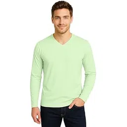 fbar Men’s V-Neck Full Sleeves T-Shirt – Soft Cotton Blend-picture-11