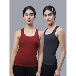 FBAR Pack of 2 Scoop Neck Bio Wash Skin Friendly Cotton Sports Tank Top-picture-33