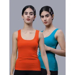 FBAR Pack Of 2 Scoop Neck Cotton Tank Top-picture-25