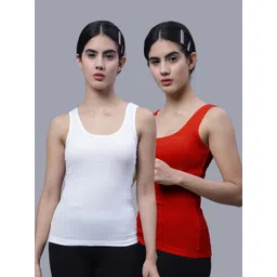 FBAR Pack Of 2 Scoop Neck Skin Friendly Cotton Tank Top-picture-39