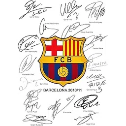 FC Barcelona Poster - Barcelona Stickers - FCB Posters - Barcelona Logo Sticker - Football Club Posters for Wall - Barcelona Wall Sticker - FC Barcelona Posters for Living Room, Bedroom Decoration-picture-29