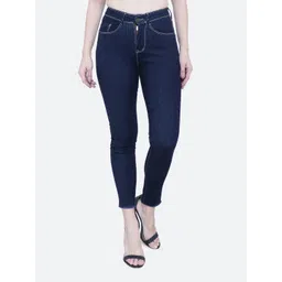 FCK-3 Women Cotton Frisky Slim Fit High-Rise Stretchable Jeans-picture-30