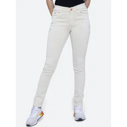 FCK-3 Women Hottie High-Rise Coloured Shade Clean Look Stretchable Jeans-picture-35