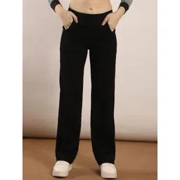 FCK-3 Women Wide Leg High-Rise Light Fade Stretchable Jeans-picture-10