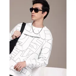 FCUK Brand Logo Printed Pullover Sweatshirt-picture-28