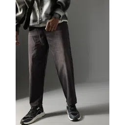 FCUK Men Loose Fit Mid-Rise Light Fade Pure Cotton Jeans-picture-19