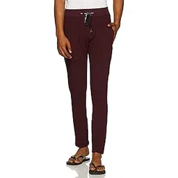 fcuk Mens 3 Pocket Solid Track Pants-picture-12