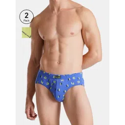 FCUK Multi-Color Cotton Print Briefs Pack of 2-picture-19