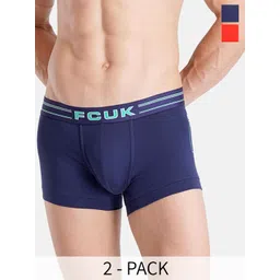 FCUK Pack Of 2 Mid-Rise Antimicrobial Short Trunk GAL-T-02-MDBL-FRD-picture-20
