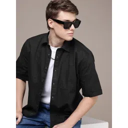 FCUK Relaxed Fit Pure Cotton Casual Shirt-picture-11
